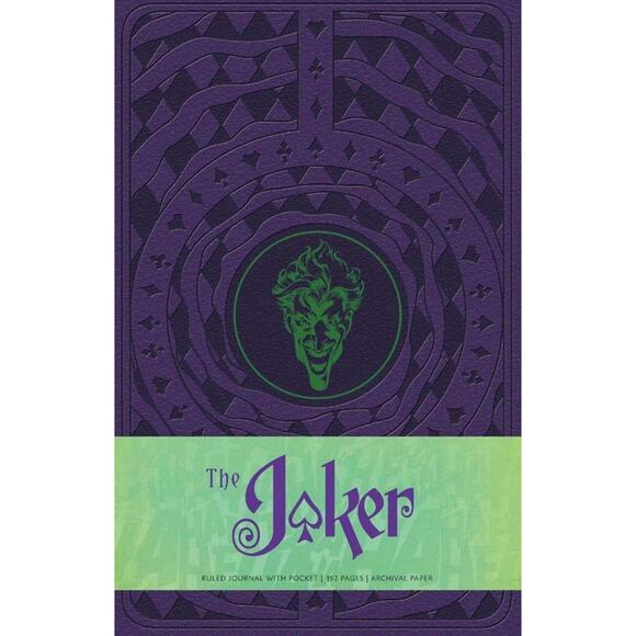 The Joker Hardcover Ruled Journal (Insights Journals) New Diary Matthew K Manni - Picture 1 of 8